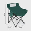 Folding back chair #838100 - Image 2